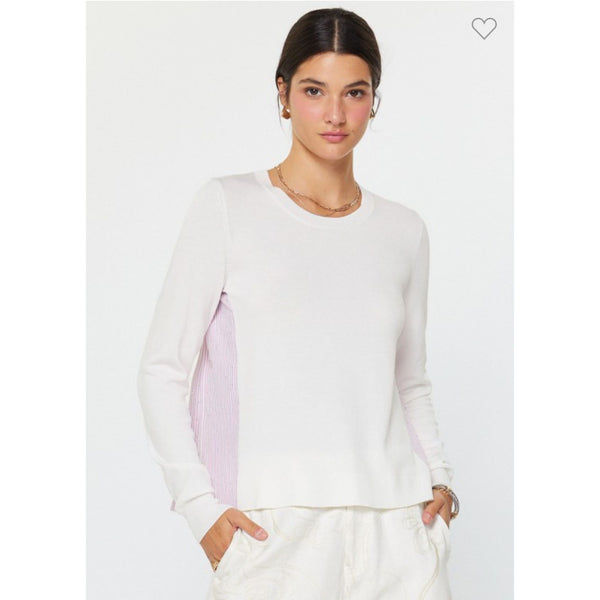 Sally Mixed Media Top