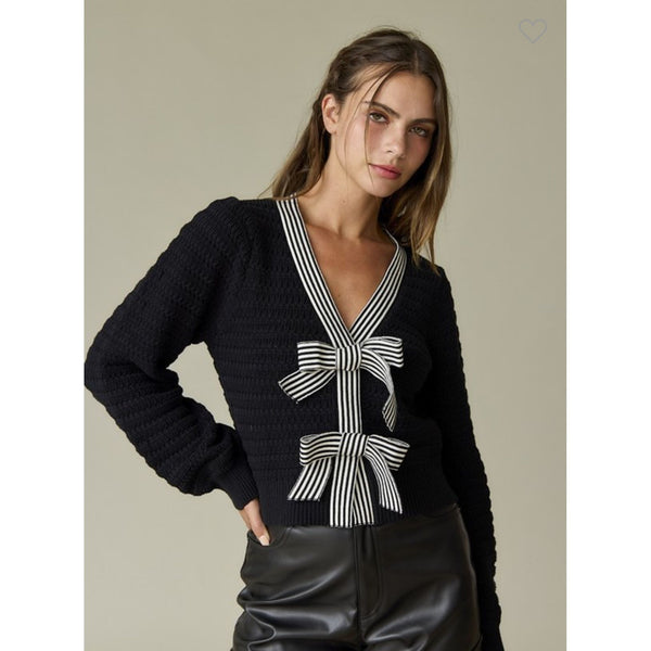 Harper Bow Knit Sweater