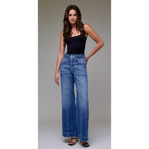 Medium Wash Flare Jean