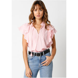 Flutter Sleeve Top