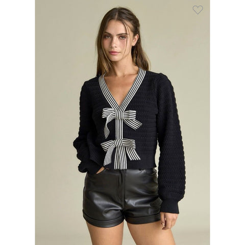 Harper Bow Knit Sweater