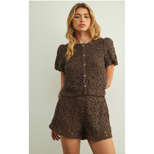 Crochet Short Set
